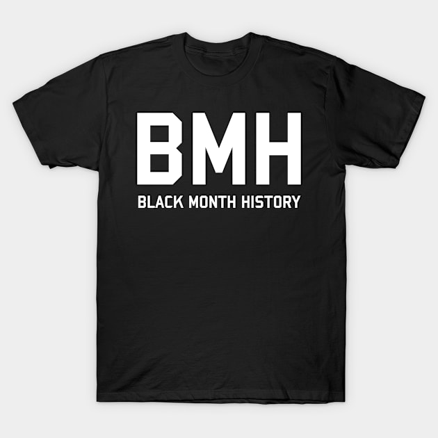 BLACK MONTH HISTORY T-Shirt by Ajiw